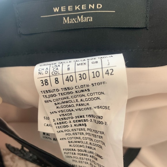 Weekend MaxMara Pleated Flared Skirt - Picture 2 of 9